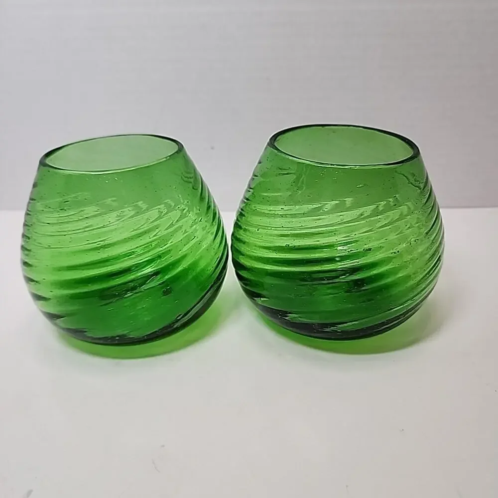 Unmarked hand blown